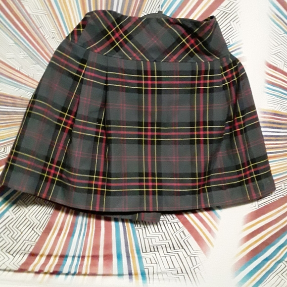 Loft Unisex Size 28" Waist Vintage Unique Scottish Plaid Kilt - Picture 7 of 13